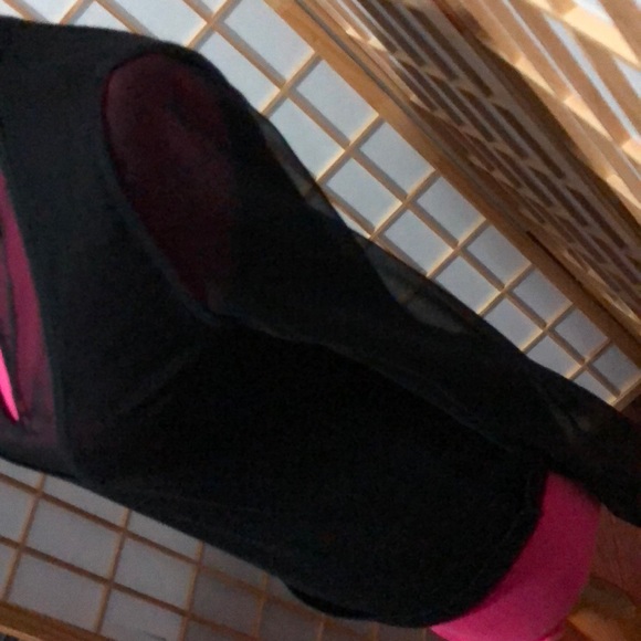 Georgina Brandolini cashmere sheer sleeve top S/M - Picture 4 of 8